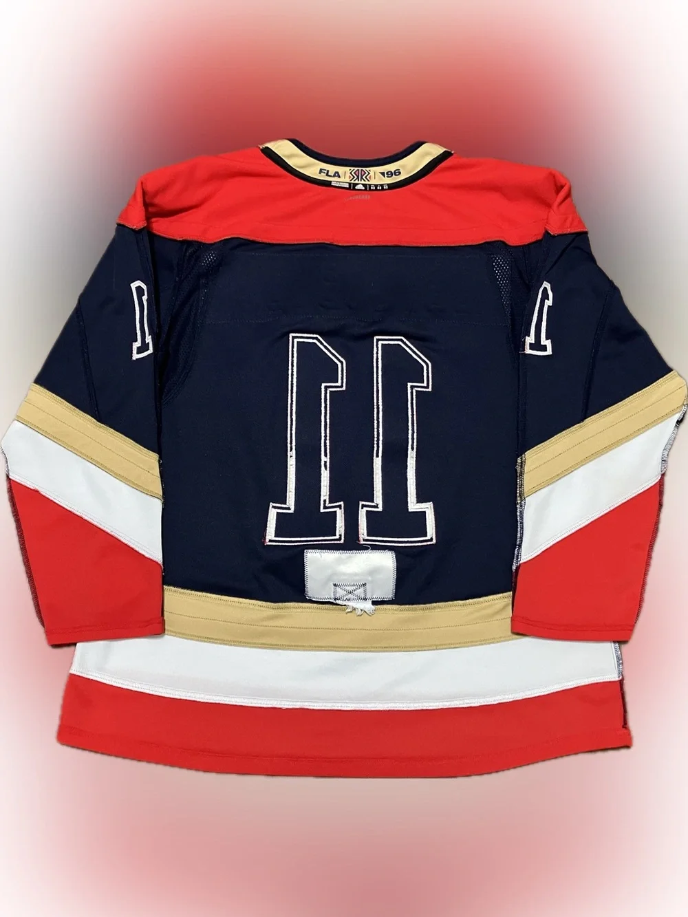 Florida Panthers Customized Reverse Retro 1.0 Adidas NHL Hockey Jersey Size 52